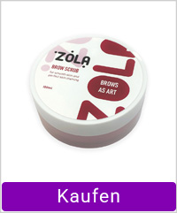 ZOLA Brauenpeeling cremig